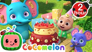 Happy Birthday Song  More Cocomelon Animal Time  2 Hours Of Cocomelon Songs