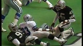 NFL - 1986 - Game Of The Week - Dallas Cowboys Vs Los Angeles Raiders - 1st Half