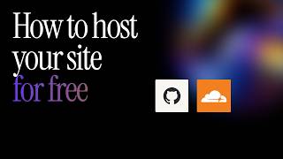 Connect Github project with Cloudflare hosting