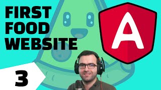 Build Your First Food Website Using ANGULAR - Part 3 - Adding Food List Images - Angular Part