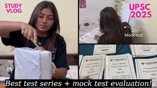 Best test series for UPSC Prelims 2025 🔥| Vision Ias test series | How to order from home 📚