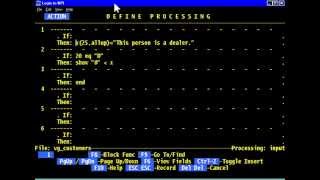 FilePro - Chapter 5 - Define Processing Dummy Fields Part 2