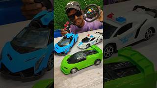 remote control police car and 2 Lamborghini super car | #shorts