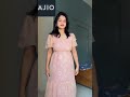 ajio maxi dress ajio ajiohaul shopping shorts trending grwm grwmoutfit comment meesho love