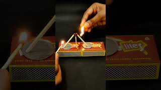 Awesome Match Tricks || Dancing Matchsticks - Science Experiments With Matches # shorts