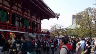 ２０１３浅草神社・浅草寺本尊示現会。庭祭礼渡御。