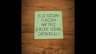 TURİZM HAFTASI ETKİNLİKLERİ