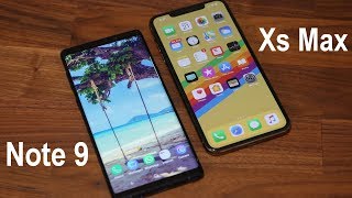 Galaxy Note 9 vs iPhone Xs Max - Full Comparison (Extended)