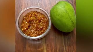 Raw mango Chunda  | ಮಾವಿನಕಾಯಿ ಸಿಹಿ ಉಪ್ಪಿನಕಾಯಿ  |  Sweet mango pickle