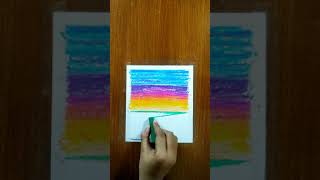 easy soft pastel drawing | easy village scenery drawing | easy drawing ideas