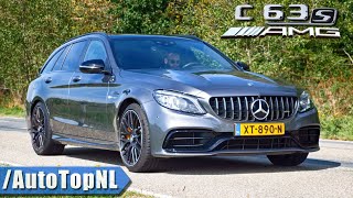 Mercedes C63 S AMG 2020 Estate | SOUND Revs \u0026 ONBOARD by AutoTopNL