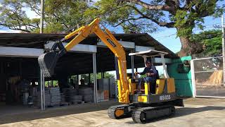 Actual Performance of Backhoe Mitsubishi MS035 | Tabasan Japan Surplus Rebuilders Corp.