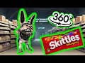 🍫 360 VR VIDEO ❌ Zoonomaly Monsters Skittles Meme | Monster Rabbit VS Weird Zookeeper! VR360 Degrees