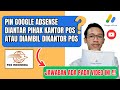 Pin Google AdSense Di Ambil Atau Diantar? Pengalaman Pribadi Memperoleh Pin AdSense YouTube 2024