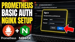 How to authenticate to Prometheus via Basic Auth behind Nginx - Step By Step