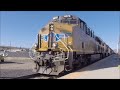 union pacific u0026 amtrak trains on the up sanderson sub at alpine tx 3 17 2016