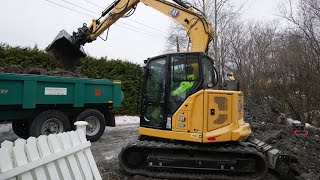 Cat 308 with TRS8 Tiltrotator