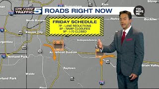 Here’s what you need to know about the I-70 closure between I-435, I-470 this weekend