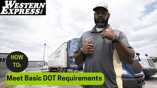 Basic DOT Requirements