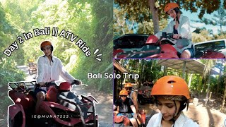 || ATV Ride to Waterfall in BALI|| Ubud || ATV ADVENTURE || SOLO TRIP || North America to Bali