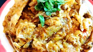 MACHA MUNDA CHHENCHEDA | ମାଛ ମୁଣ୍ଡ ଛେଂଛେଡା | CABBAGE Fish Head Recipe