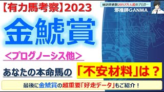 【金鯱賞2023 有力馬考察】プログノーシス他 人気馬5頭を徹底考察！