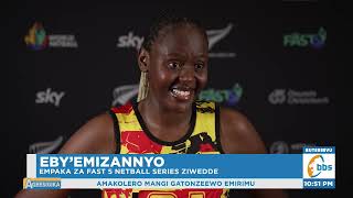 Empaka za Fast 5 Netball Series Ziwedde, She Cranes Emalidde mu kya Kusatu