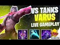 Lethality Varus vs Tanks - Wild Rift HellsDevil Plus Gameplay