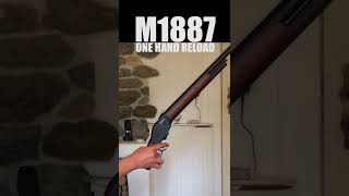 M1887 One Hand Reload like Terminator #shorts