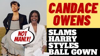 CANDACE OWEN SLAMS HARRY STYLES FOR BALL GOWN VOGUE COVER