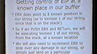 Black Hat Windows 2003 - Vivisection of an Exploit Development Process