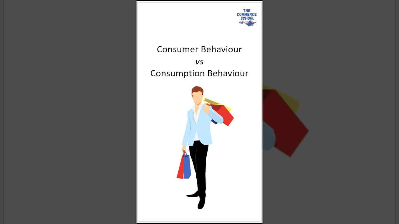 Differentiating Between Consumer Behavior And Consumption Behavior ...