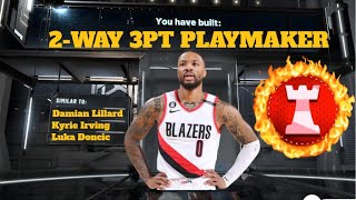 *NEW* RARE 2-WAY 3PT PLAYMAKER BUILD IN NBA 2K23! SUPER RARE OVERPOWERED DEMIGOD BUILD IN NBA 2K23!