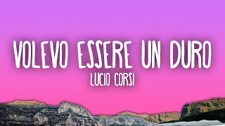 Lucio Corsi - Volevo essere un duro (Sanremo 2025)