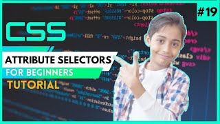 CSS Tutorial For Beginners 19 - Attribute Selectors