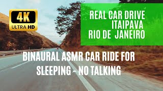 Travel by Car - Itaipava - Petropolis - Rio de Janeiro - Brazil. Driving Sounds.