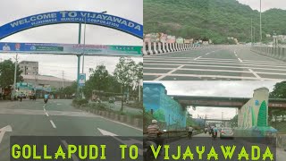 Gollapudi to Vijayawada PNBS || bhavanipuram || by Kanaka Durga Flyover ❤️