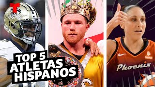 Top 5 de Atletas hispanos del momento | Telemundo Deportes