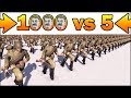 1000 STALIN'S SOLDIERS vs 5 MORTARS - MISSION IMPOSSIBLE - Men of War Assault Squad 2 - #91