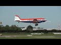 4k rare 2x alfred wegener institute basler bt 67 dc 3 landing at bremen airport