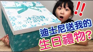 【開箱】迪士尼送妞妞的神秘禮物,冰雪奇緣嘉年華 [NyoNyoTV妞妞TV玩具]