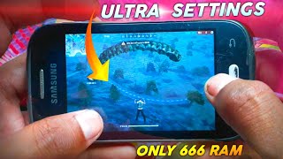 Free Fire Ultra HD Gameplay Test In Samsung Galaxy Young (Mini)