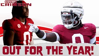 BREAKING NEWS: Alabama Star LB Deontae Lawson OUT FOR THE SEASON | Bama Football | Cover Crimson