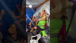 Inka start cheydama? First short of 2024 Ganesh Idols guys #samvlogs #trending #ganesh #ganapati