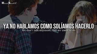 • We Don't Talk Anymore - Charlie Puth, Selena Gomez (Live) || Letra en Español & Inglés | HD