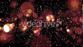 Shiny Glowing Particles Background Loop