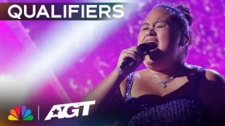 Lavender Darcangelo sings "I Wanna Know What Love Is" by Foreigner | Qualifiers | AGT 2023