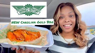 WINGSTOP NEW CAROLINA GOLD BBQ FLAVOR | Food Review