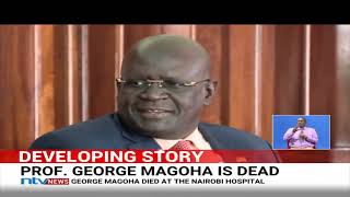 Profile of one of Uhuru's trusted ministers, Prof. George Magoha