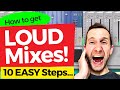 How to MIX LOUDER – in 10 Easy Steps! 🔥🔥#mixing #mastering #loudness